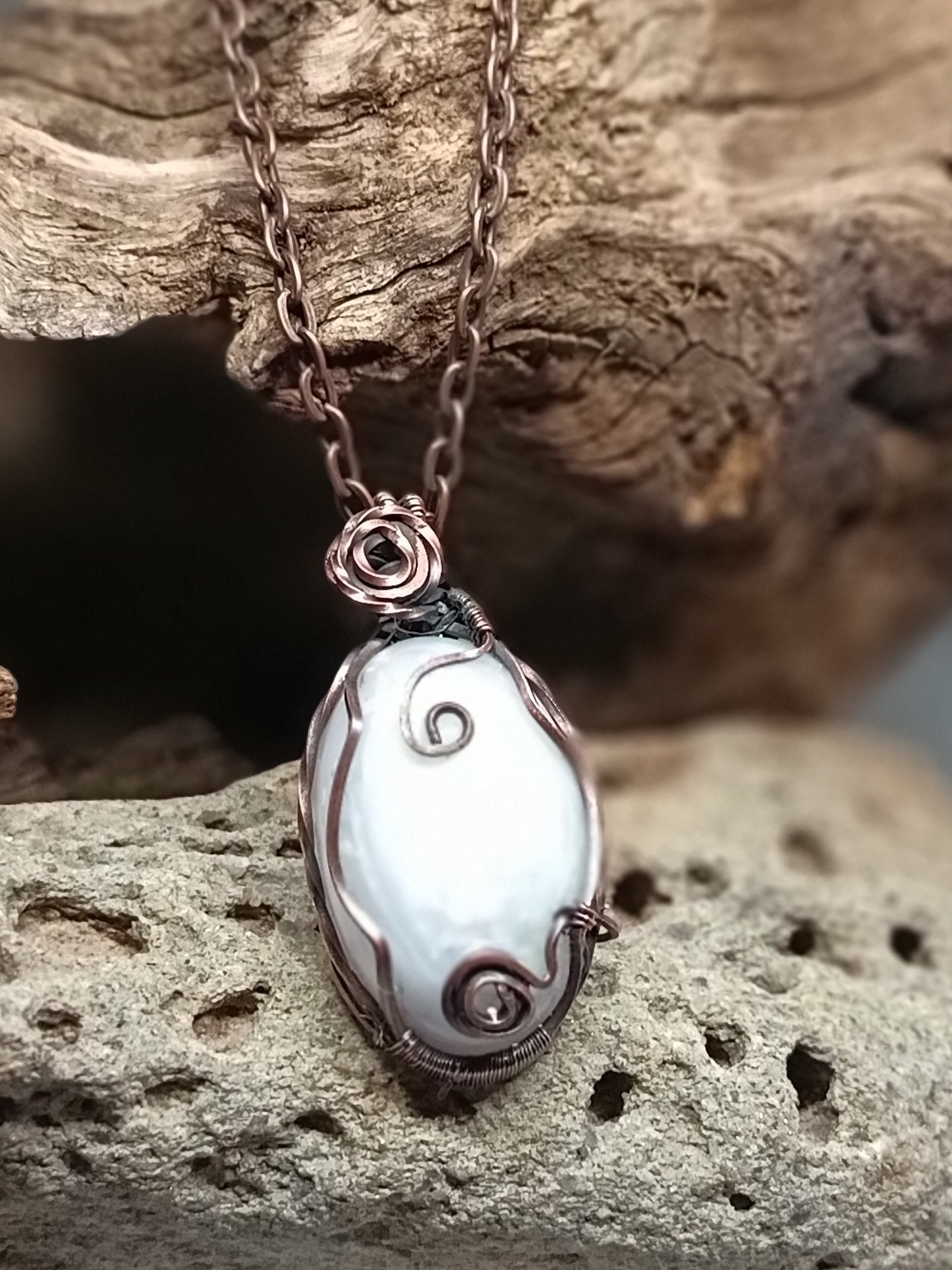 Oval Opal Pendant